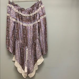 LF Lace Romper. New With Tags!